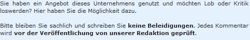 http://www.fachberater-finanzen.biz/ Kommentare