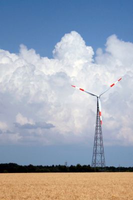 Windkraft Am Boom der Windkraft kann man sich auch als Privatanleger beteiligen.